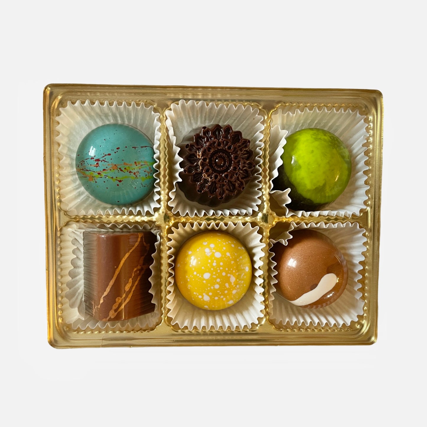 Hand Crafted Bonbons - Box of 6