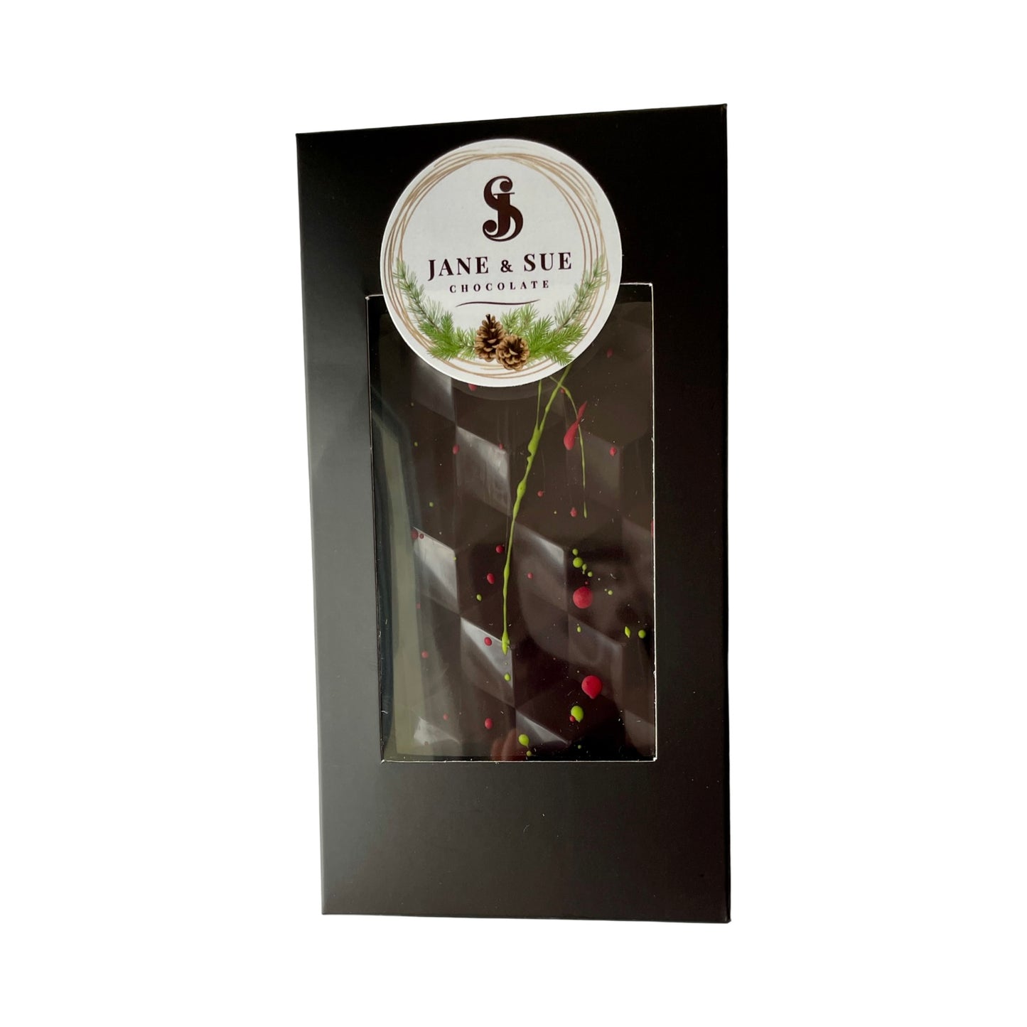 Dark Chocolate Christmas Mint Bar