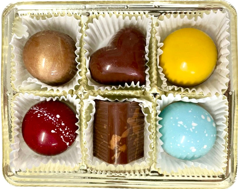 Hand Crafted Bonbons - Box of 6